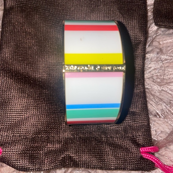 Kate Spade York Stripe Bracelet Bangle - Picture 8 of 9